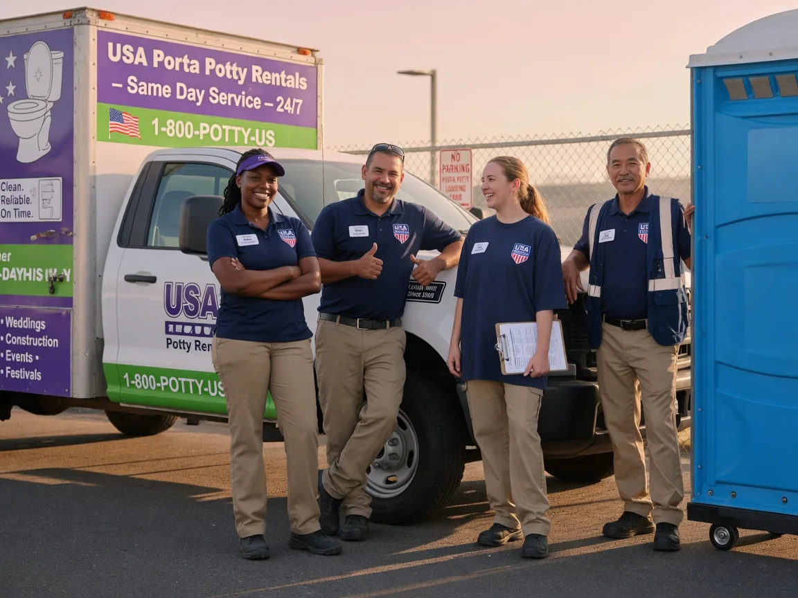 Porta Potty Rental company in Wayne, ME